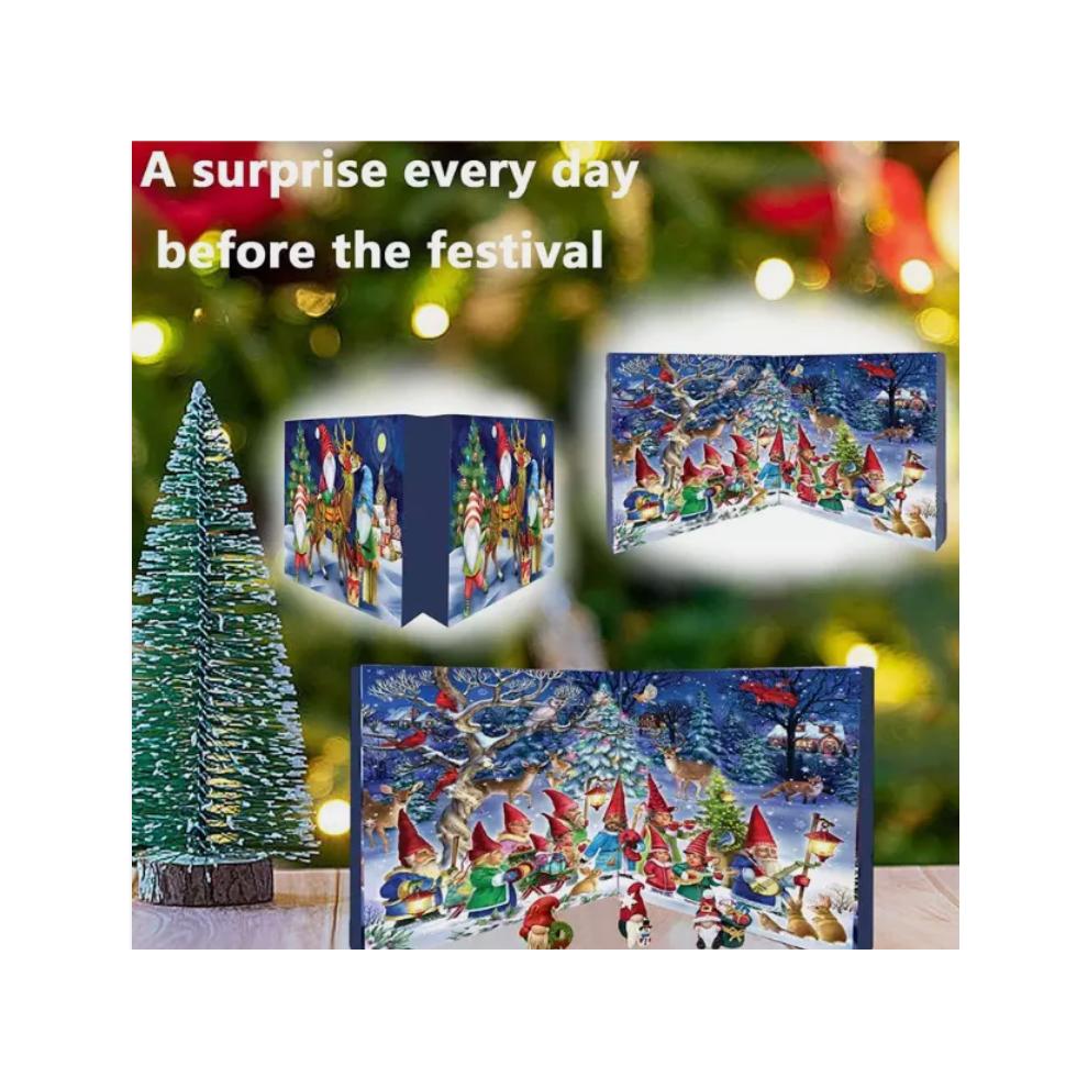 2024 Christmas ResinGnome Advent Calendar Resin Gnome Decor Xmas Gonk