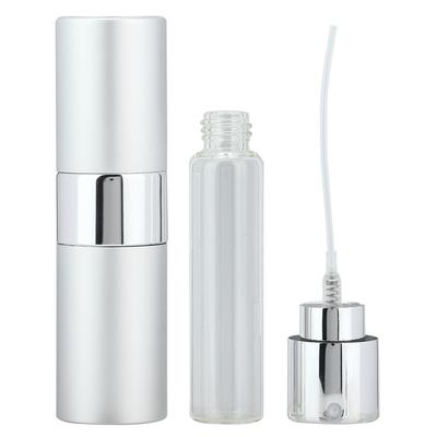 Flacon vaporisateur de parfum vide rechargeable 15 ml Flacon pulvérisateur vide pour sortie Argent