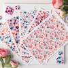 Heart Series Pattern Watercolor Transfer Paper for Polymer Clay Soft Pottery Pendant Earrings Jewelry Making Stickers Decor Tool