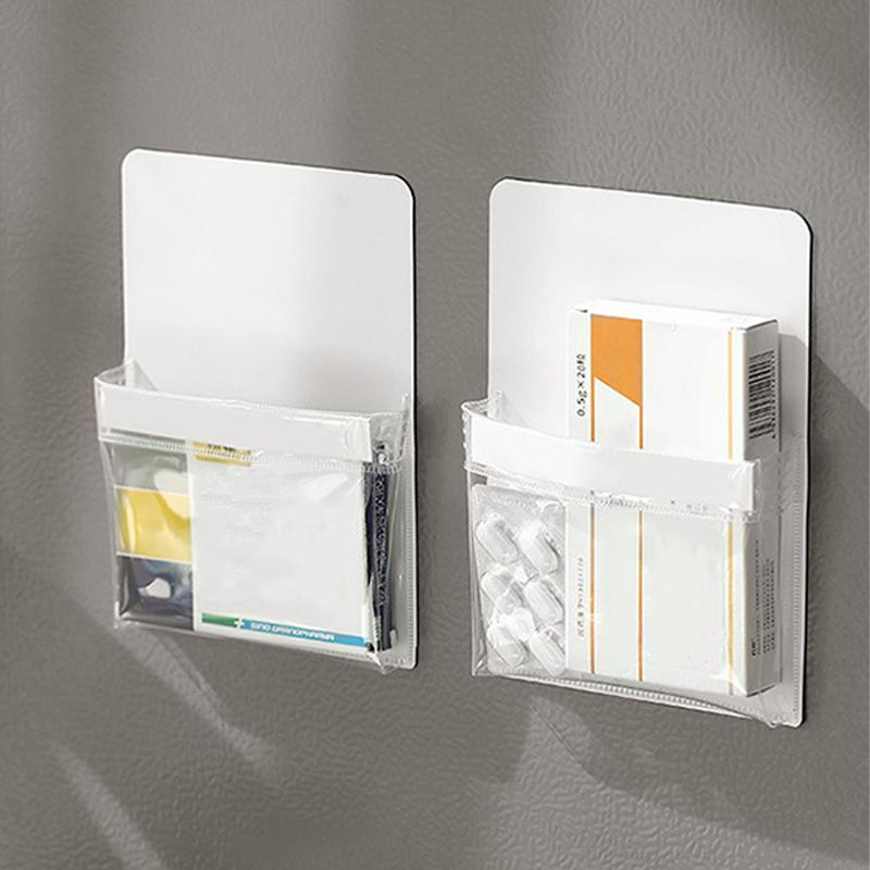 Refrigerator Magnetic Bag Refrigerator Side Door Storage Rack Magnet Non Perforated Miscellaneous Storage Box
