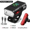 Lanterna Para Bike Luce per bicicletta T6 LED anteriore USB ricaricabile MTB Mountain Bicycle Lamp 1000LM Faro per bici Torcia elettrica Ciclismo Scooter Coda