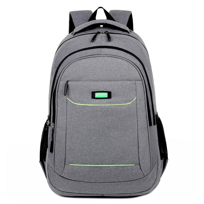 Schoolbag Business Commuter Backpack Men's Casual Waterproof Travel Bag Computer Bag Backpack High School Junior High School Student School Bag