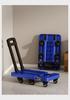 Six-Wheeled Folding Portable Handcart: Silent, Compact, and Heavy-Duty.