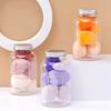Bestselling 6 Pcs Makeup Sponges Set - Wet & Dry Dual-Use Powder Puffs, Beauty Blenders In Clear Bottle, Concealer, Blush & Flawless Makeup