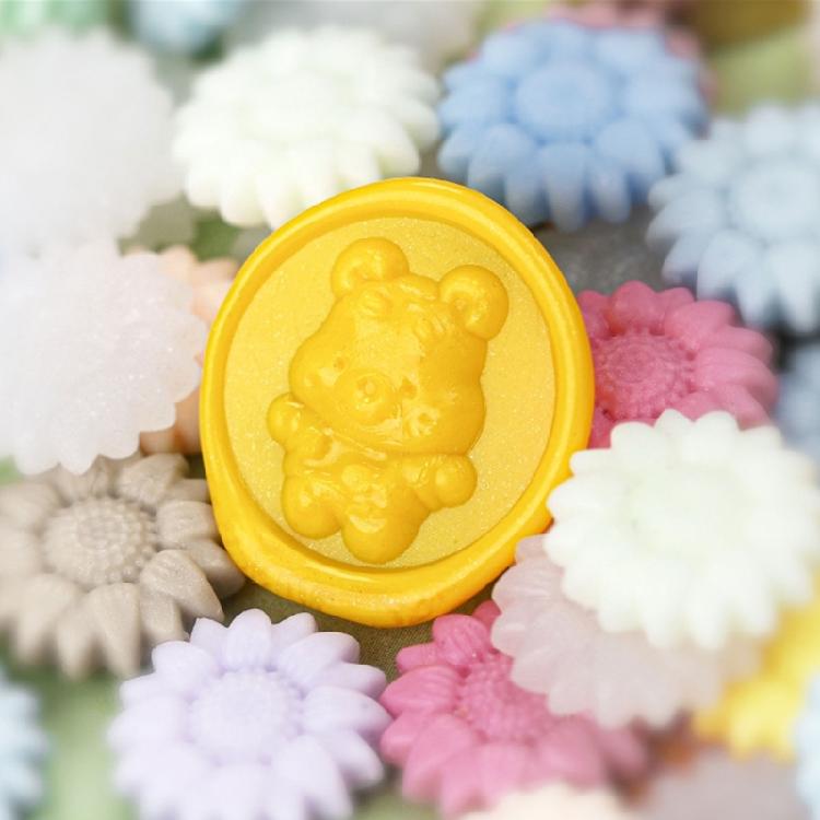 Mini Cake Wax Seal Stamp Animal Sealings Wax Stamp for Wedding Invitation Card