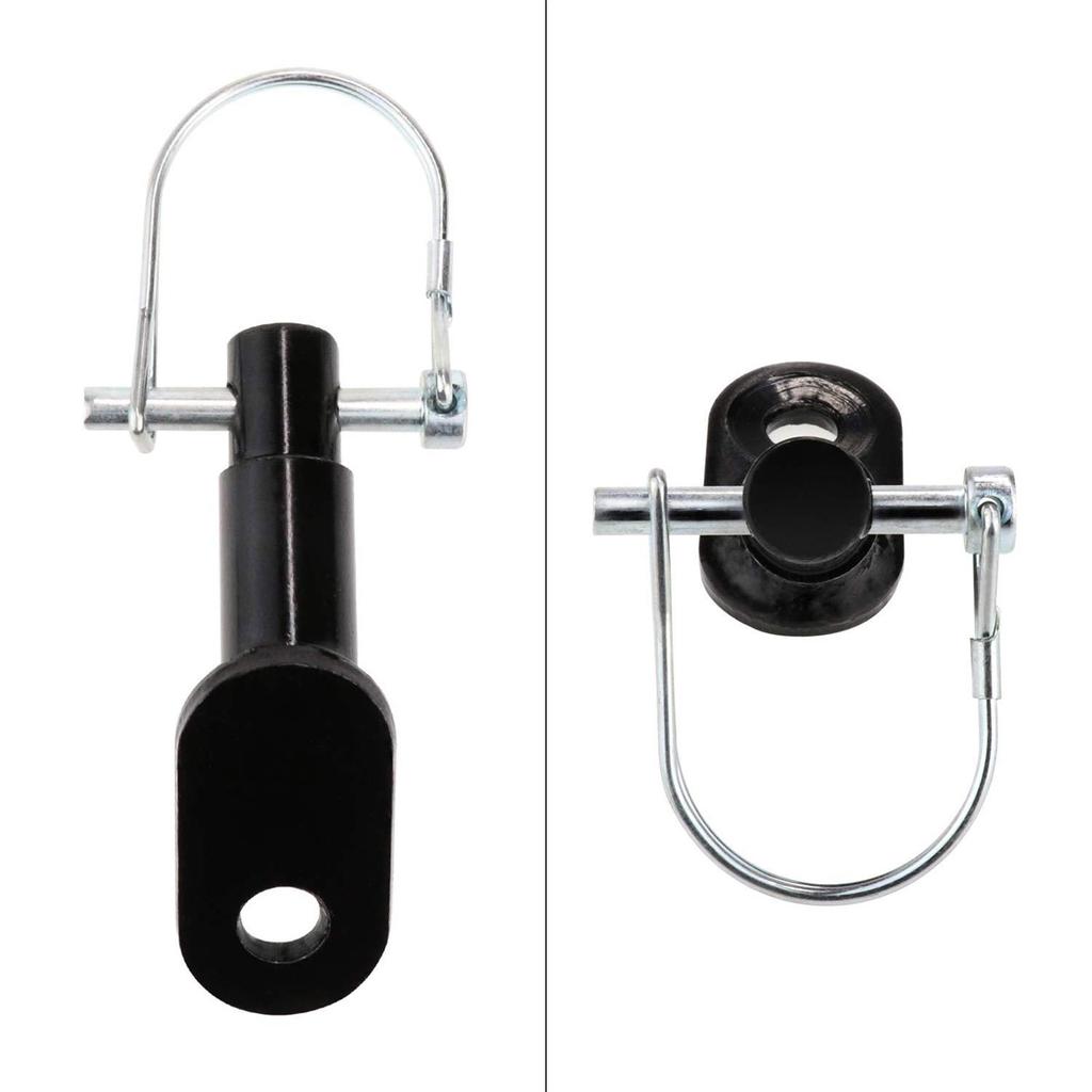 Portable Bicycles Trailer Hitch Coupler Attachment Replacement Bike Trailer Hitch Connector Traction Heads Easy Install