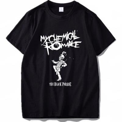Pánské tričko My Chemical Romance Módní trička Bavlněné tričko Dětské Hip Hopové Topy Trička Dámské tričko Letní Vintage Anime Topy Chlapecké
