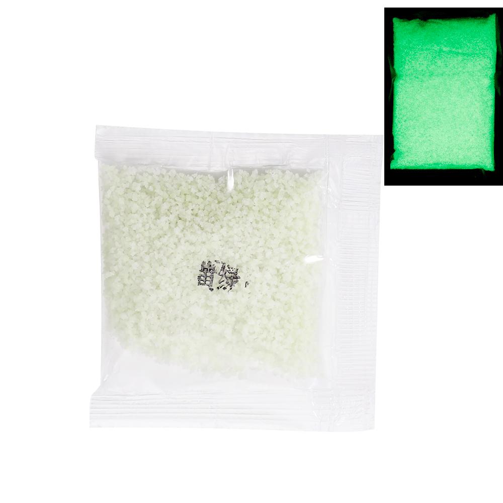 20-50g/Lot Luminous Sand Stone Fluorescent Super Luminous Particles Glow in the Dark Pigment for DIY Epoxy Resin Mold Fillings