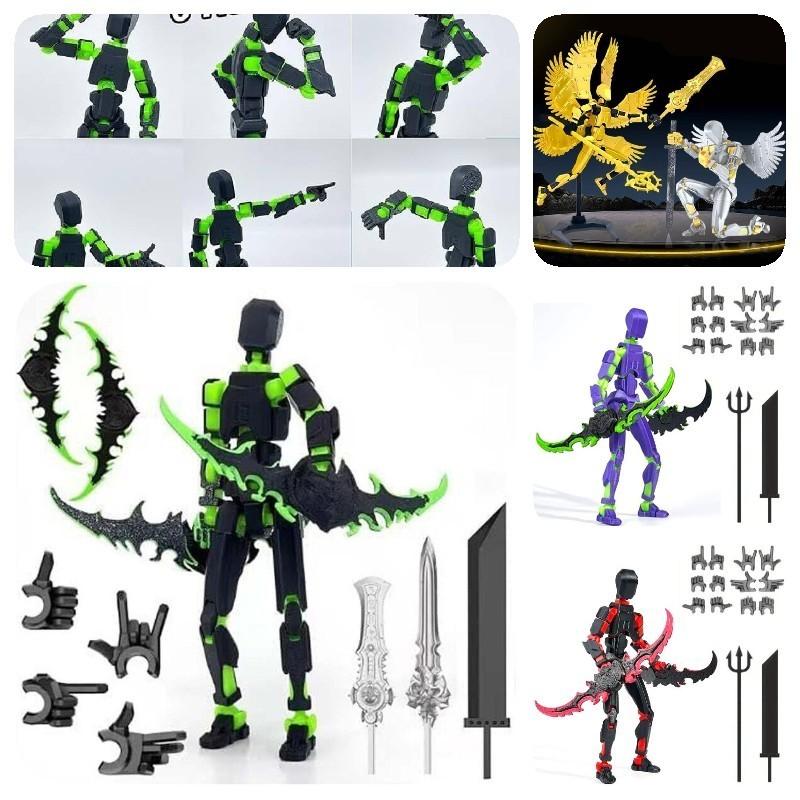 3d Printed Action Figure Diy Toy Figurine Movable Joint Poseable Material Pla