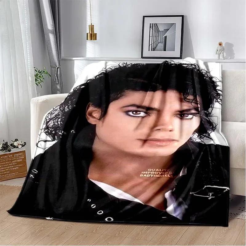 Coperta con motivo di Michael Jackson Leggera per Soggiorno Camera da Letto Cameretta Regalo di Natale