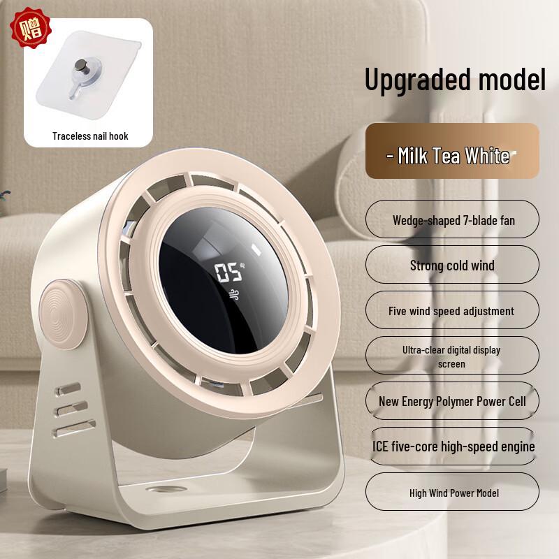 LISM Mini USB Circulating Desk Fan