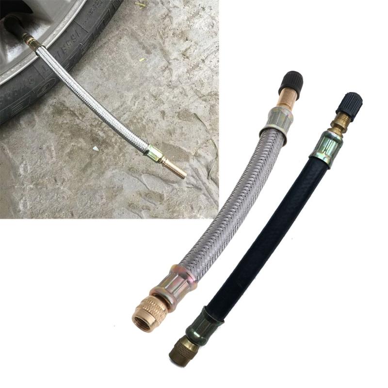 Various Braided Flexible Rubber Hose Tire for Valve Inflatable Steel Wire Car Wheels Tyre for Valve Stems Extension Tube