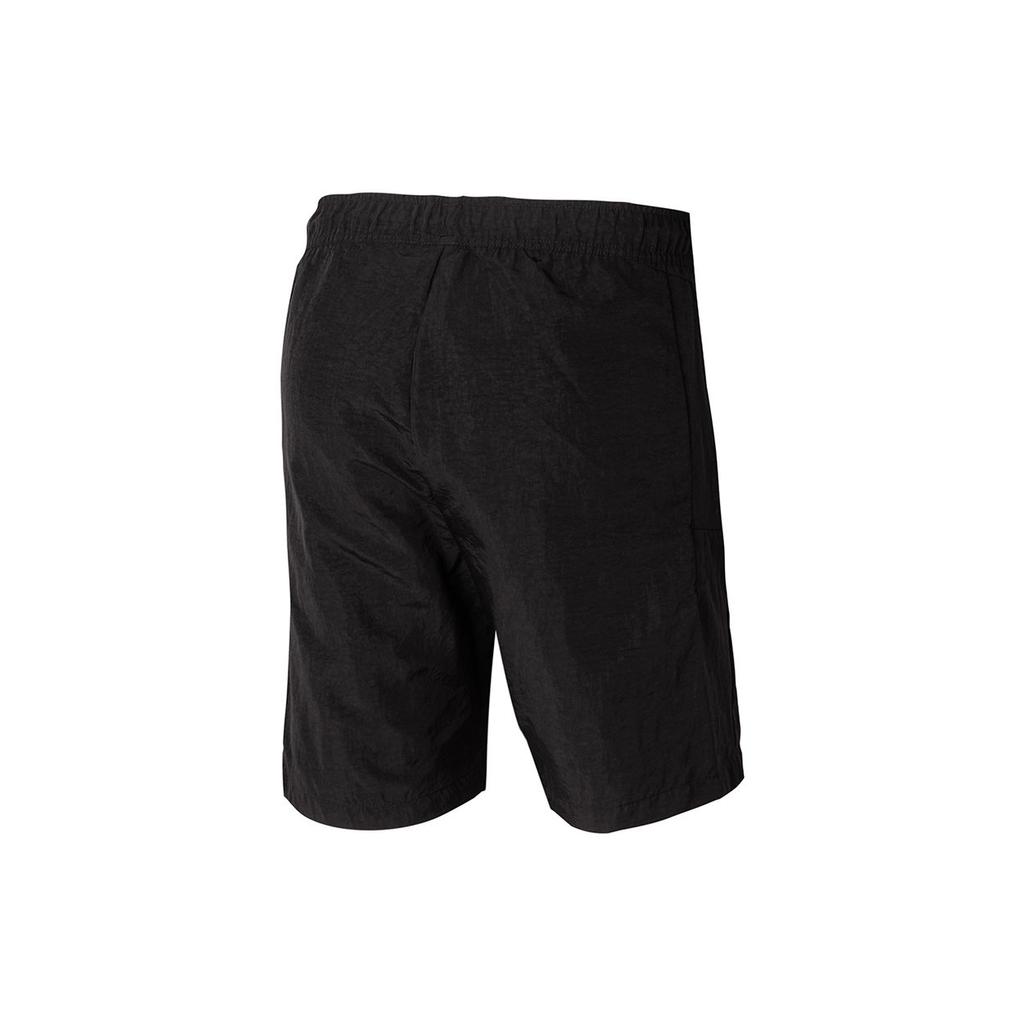 Adidas Neo Oxford Cloth Pure Color Sports Drawstring Shorts Men Bottoms Black DW7991