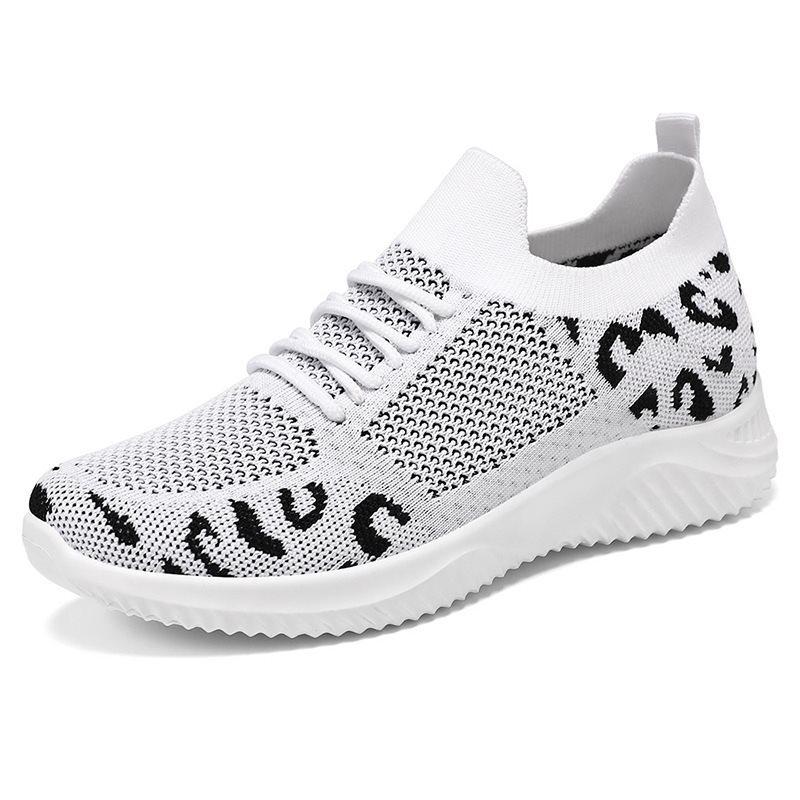 Fashion Leisure Running Women's Shoes 2024 Autumn New Mesh Breathable Shallow Mouth Versatile Sports Vulcanized Shoes Zapatos De Mujer