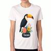Tricou unisex pentru iubitorii de tucani, Bumbac de înaltă calitate, Durabil și de lungă durată, De ce iubesc tucanii? Pentru că sunt grozavi, De aceea!