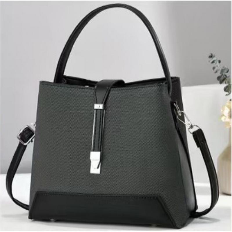 Bucket bag handbag Korean version texture shoulder oblique span bag women's fashion