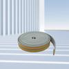 Self-Adhesive Soundproof Door and Window Sealing Strip, 9x2mm, Windproof and Insulating