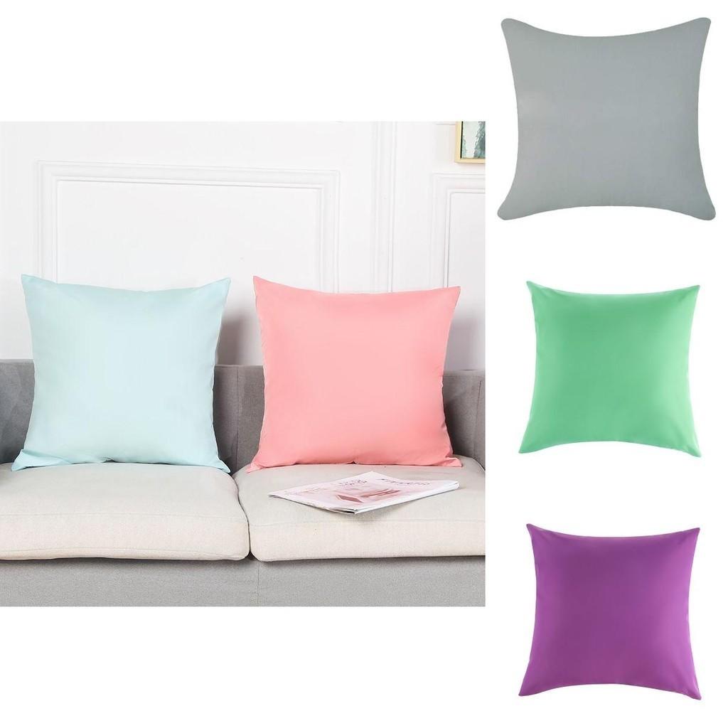 Funda de Cojín de Jardín Impermeable de Lujo en Color Sólido Perfecta Para Uso Exterior e Interior