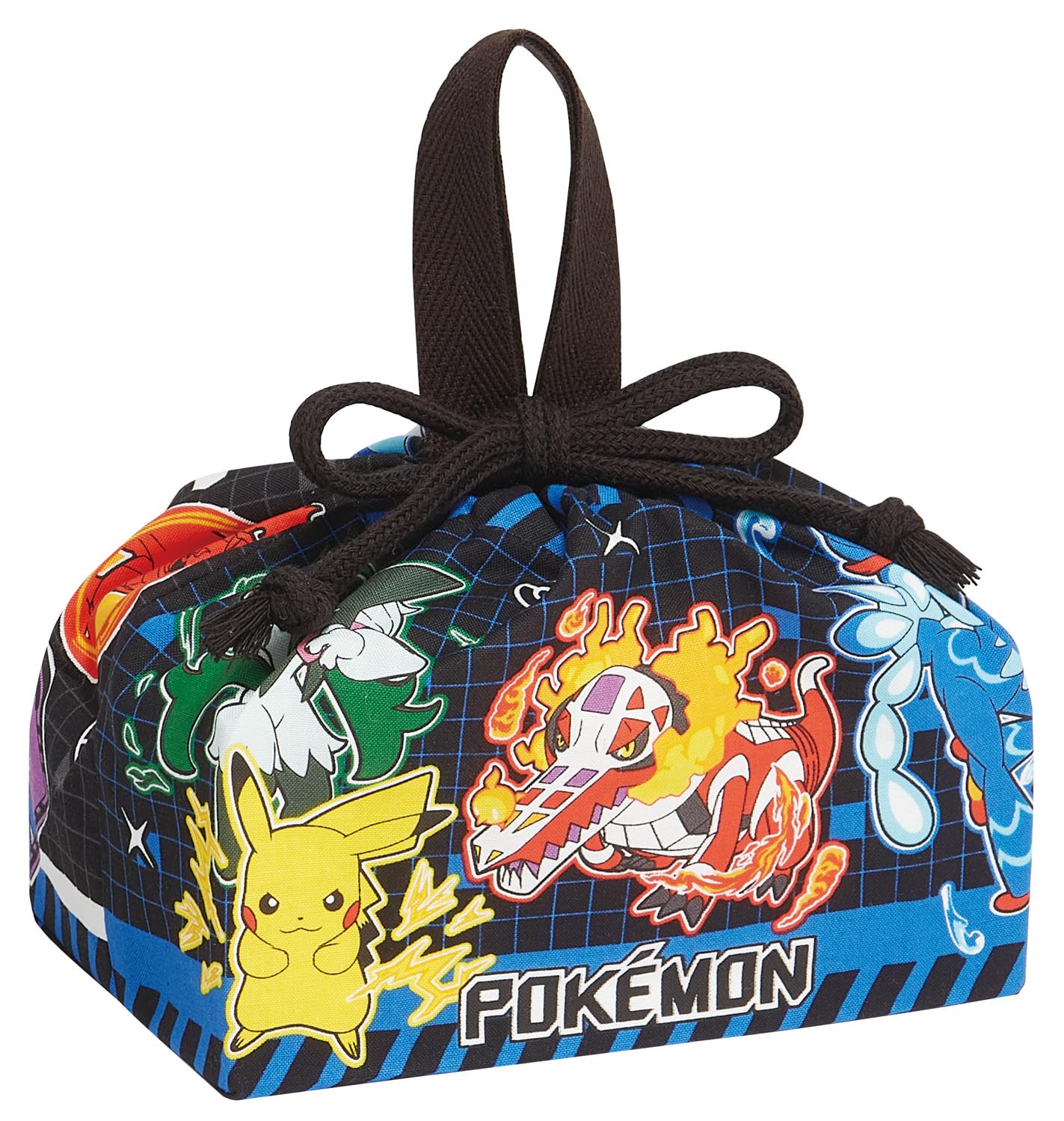 

Сумка-ланч на шнурку для скейтбордиста, розмір Pokemon, дитяча сумка, Японія, дизайн, 25, Хлопчики, KB7-A