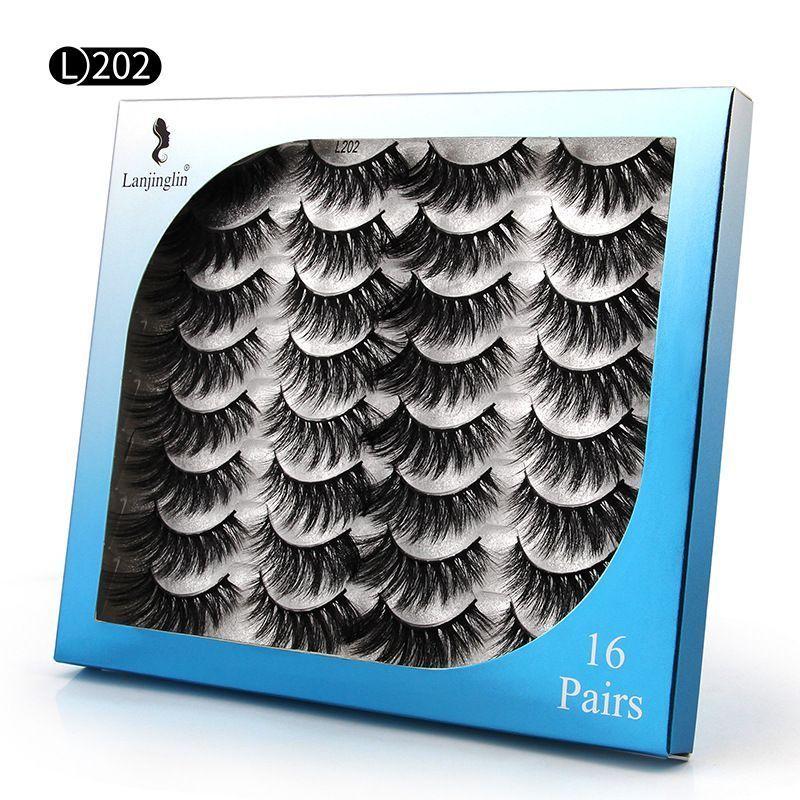 Lashie - Faux Cils (16 paires) (Modèles variés)