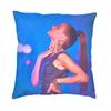 Martina Stoessel Model Cushion Cover for Sofa Soft TINI Argentine Singer And Composer Throw Pillow Case Bedroom Pillowcase