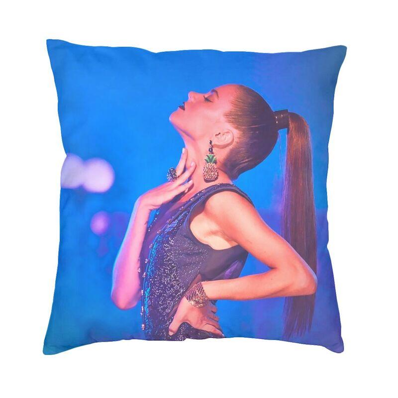 Martina Stoessel Model Cushion Cover for Sofa Soft TINI Argentine Singer And Composer Throw Pillow Case Bedroom Pillowcase