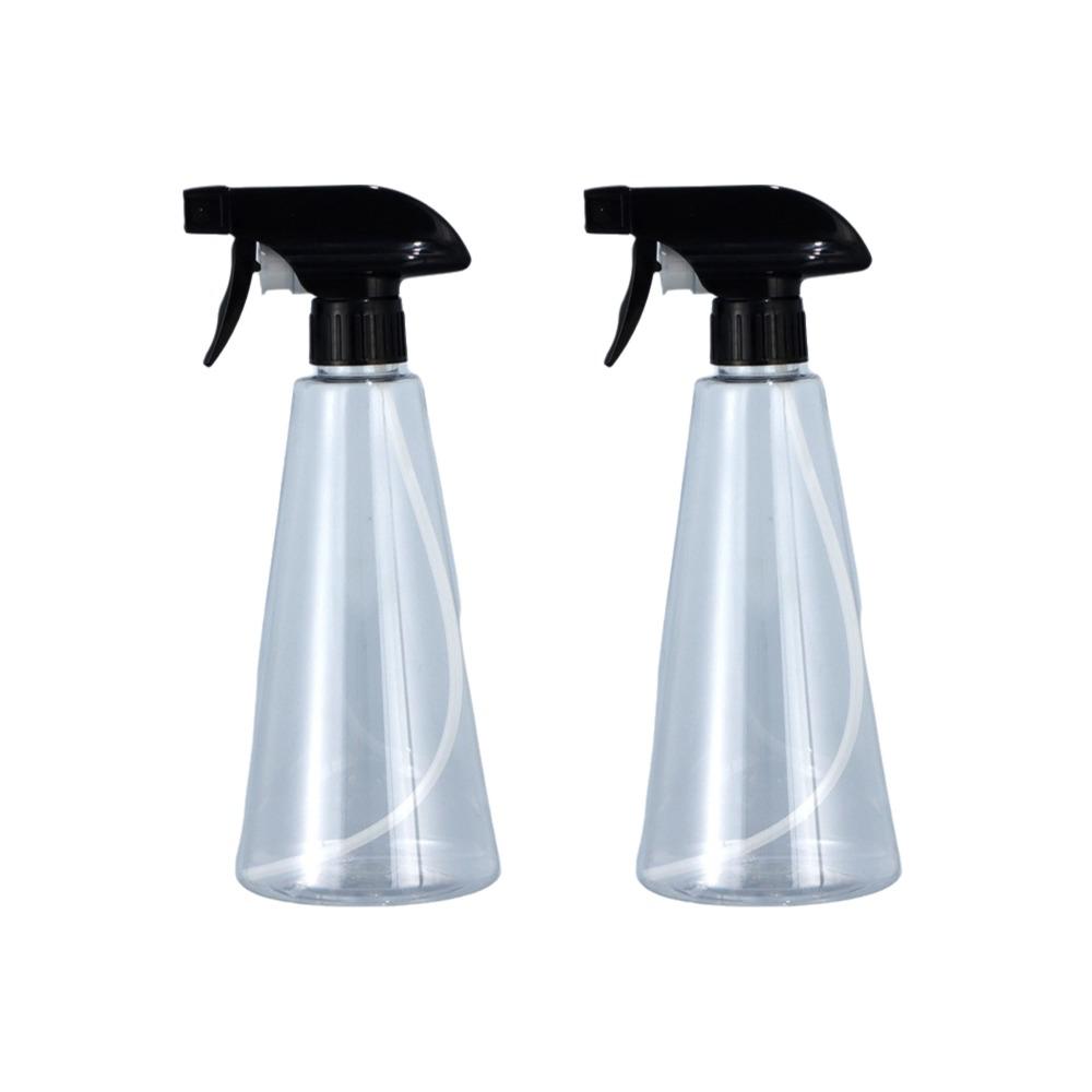 2 Pack Clear Spray Bottle 500ML Hair Spray Bottle Portable Water Spray Bottle  for Cleaning