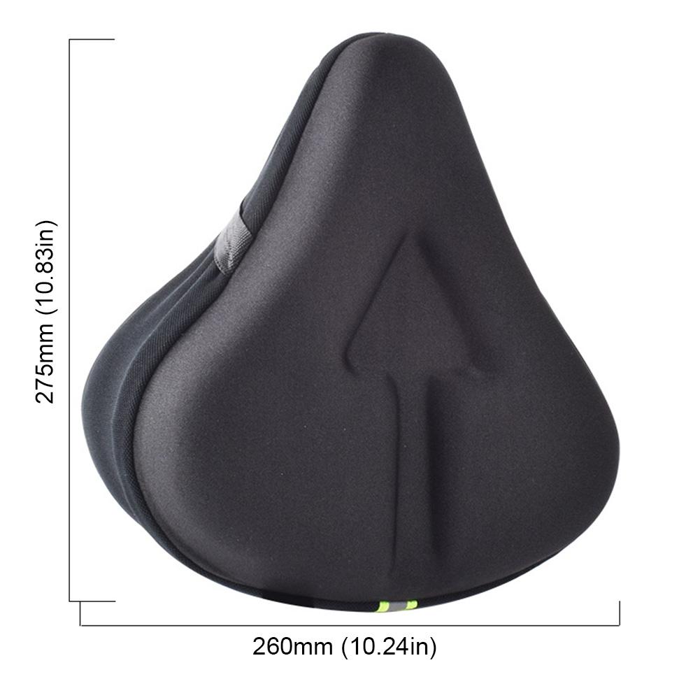 Bicycle 3D Saddle Cover Cushion Large Silicon Gel Padded Bike Seat Cover Soft Bike Saddle Thickened Seat Bycicle Accesories