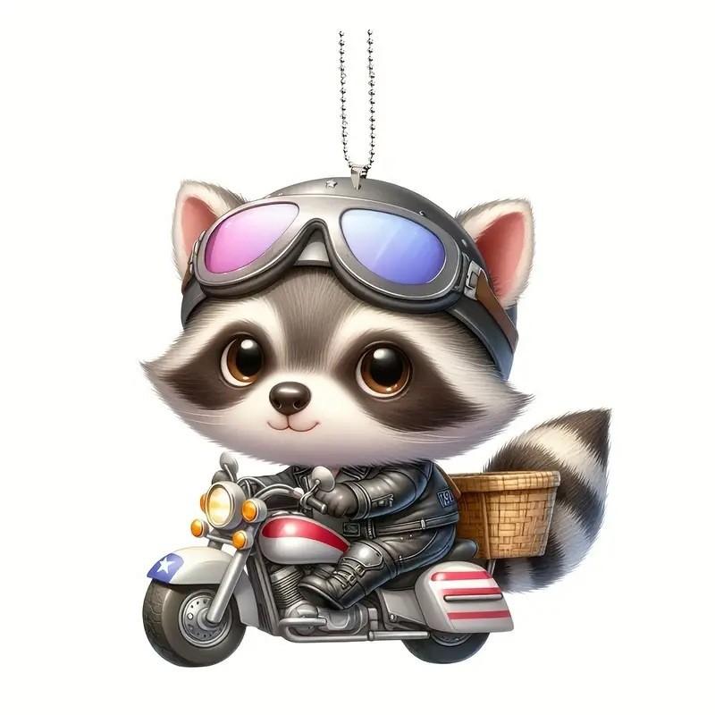 

Acrylic Colorful Cartoon Car Hanging Ornament Perfect For Backpack And Decor Home