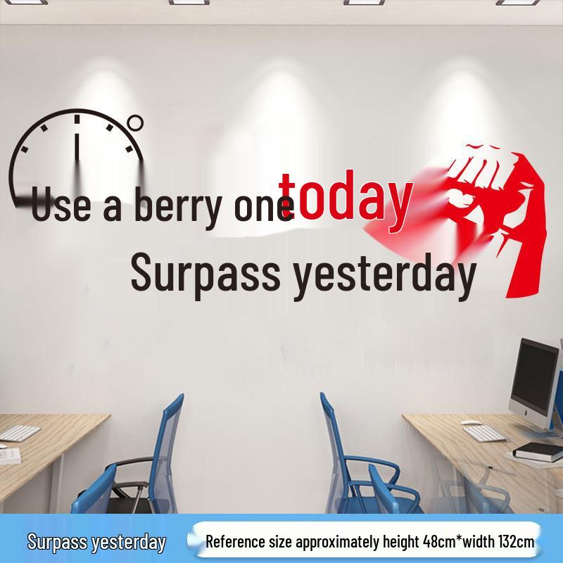 Inspirational Quotes Wall Stickers for Classroom and Office Decor