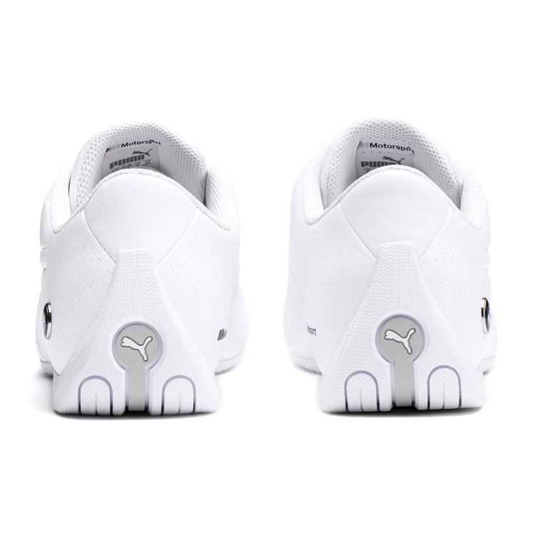 Puma Bmw M Motorsport Synthetic Leather Low-Top Training Shoes Unisex Sneakers Off-White 306242-05