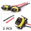 Reliable H11 H8 Female Wiring Harness for Improved For Headlights/Fog Lights