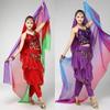 Hand Scarf Belly Dance Costume Outfit Hip Scarf Large Gradient Design for Women Performance Show Carnival Party Dress