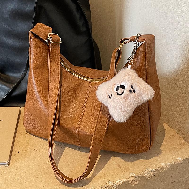 

Высококачественная сумка большой вместимости для женщин, новая модная корейская сумка через плечо для женщин, модная ретро-сумка через плечо для женщин