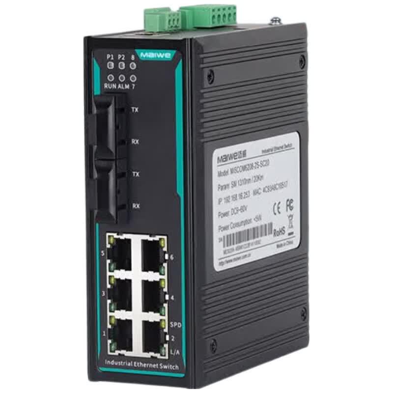 

Maiwei MISCOM6208 Managed Industrial Ethernet Switch