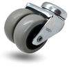 Double Swivel Wheel, 50mm, 100kg, Polyurethane