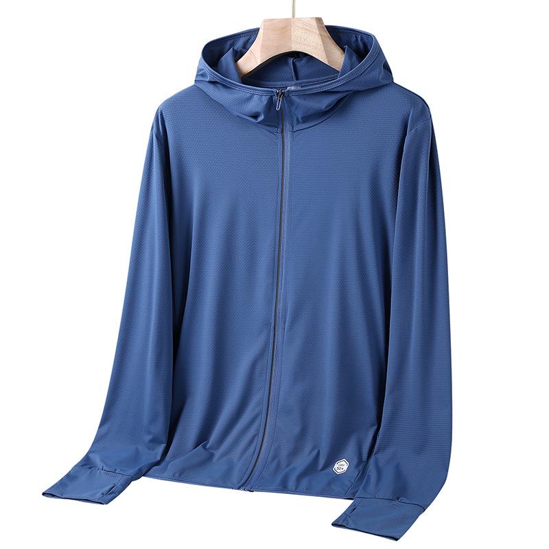 Ice Silk Men's Sun Protection Jacket 2026 - New Style, Anti-UV, Breathable, Thin for Summer & Outdoor Fishing