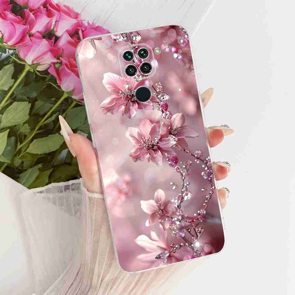 For Xiaomi Redmi Note 9 Case Beautiful Pattern Soft Silicone Cover For Redmi Note 9 Note9 Phone Case TPU Fundas 6.53"