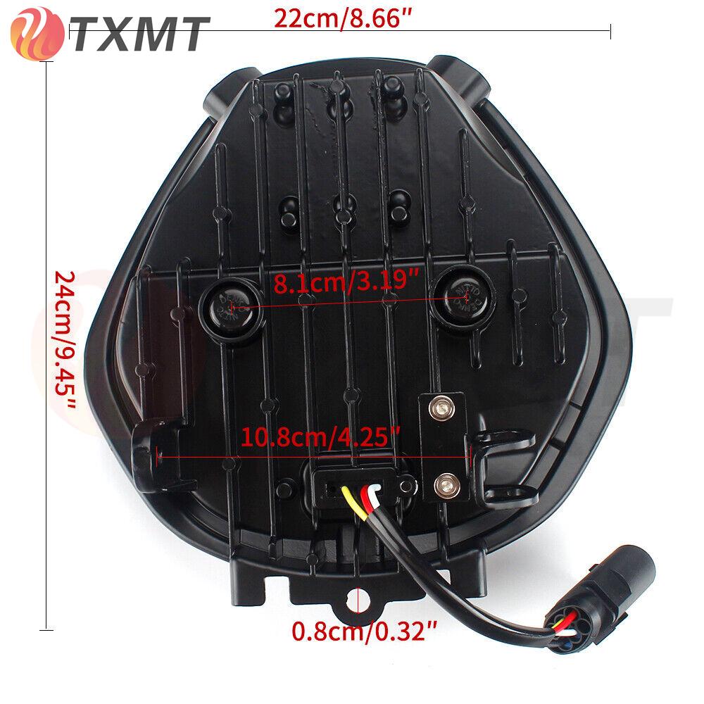 LED Headlight Assembly for BMW R1200R (2016-2019) with Daytime Running Light