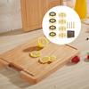 12Pcs Universal Metal Cutting Board Feet with Screws for Thick Kitchen Chopping Boards Ensures Firm Hold Enduring