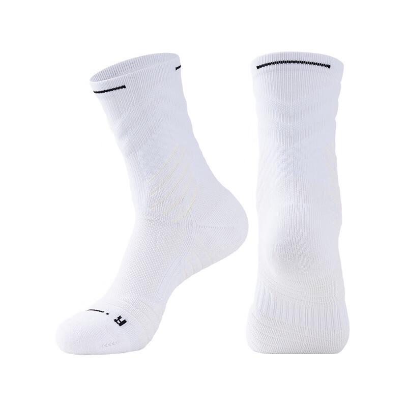 Ayoubu Men s High-Top Basketball & Running Socks One Size