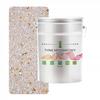 Enduit mosaïque avec mica beige clair résineux 12,5 kg résistant au gel m08