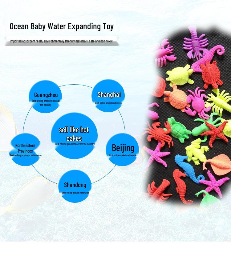 SpongeBob Sea Animals & Dinosaur Expansion Toys