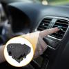 HVAC Heater Blend Door Actuator No.89018676 - Car Air Door Actuator Replacement - for Chevrolet Trailblazer 2003-2009 Plastic Black - 1 Pc