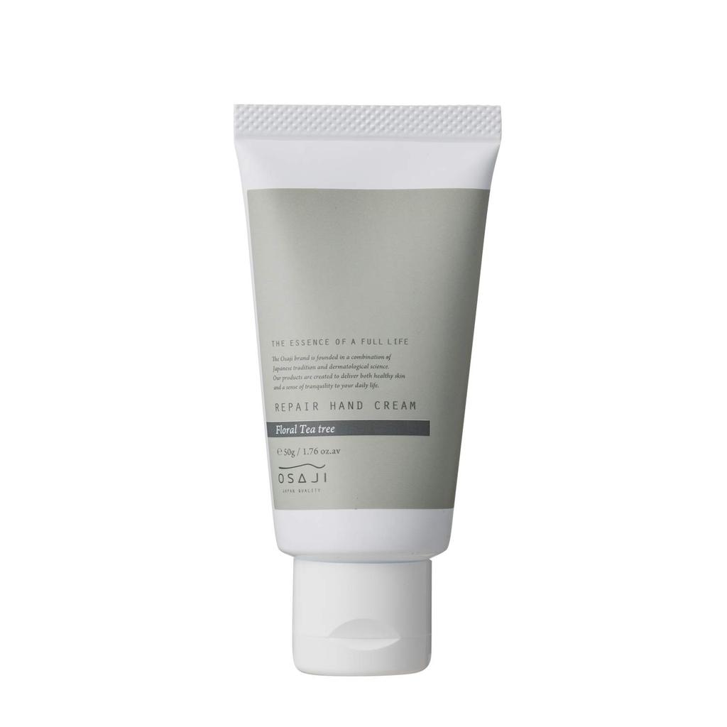 Osaji Repair Hand Cream 50g Gentle On Prevents Floral Tea Tree [Highly Moisturizing, Easy-Spreading] [Softens Skin, Skin, Dryness, Scent]