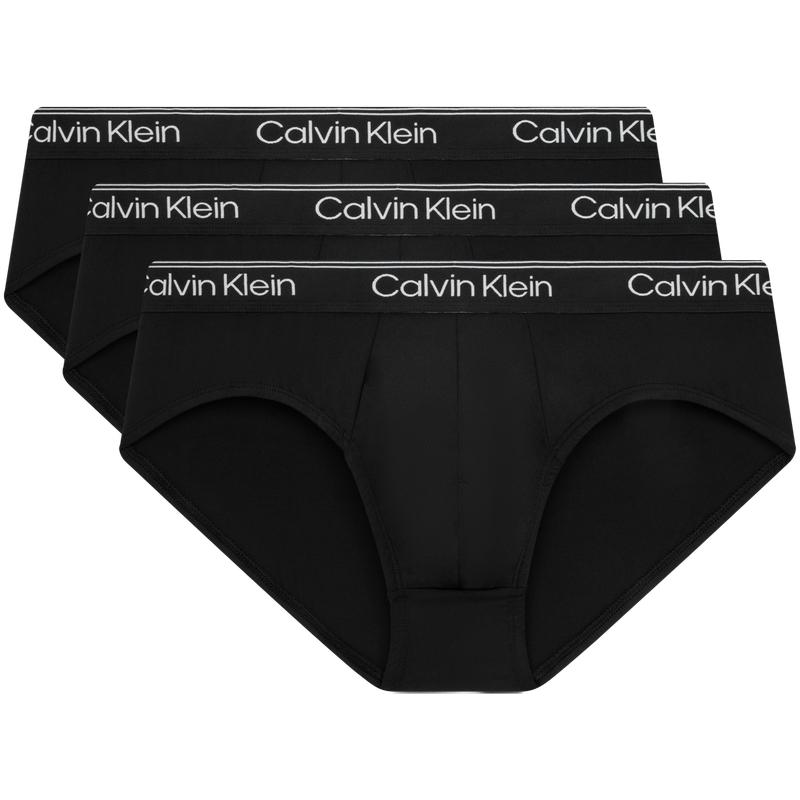 

Calvin Klein Жаккардовые Легкие Гладкие Облегающие Брифы Набор из Трех Штук Мужское нижнее белье NB4408 XL