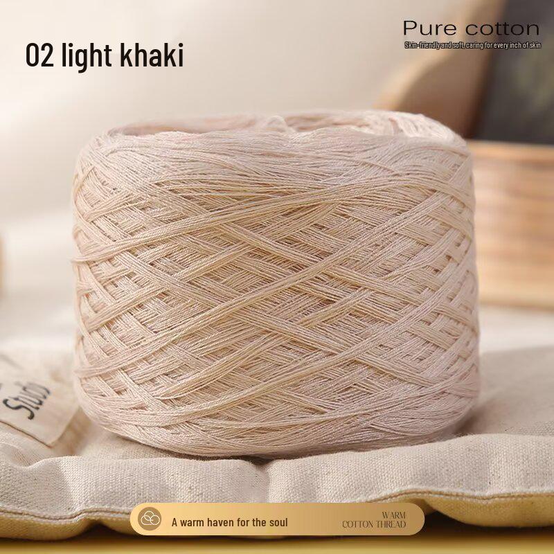 Bamboo Fiber Multi-strand Cotton Yarn - 100g for Handmade Knitting & DIY Crochet Scarf Hat Projects
