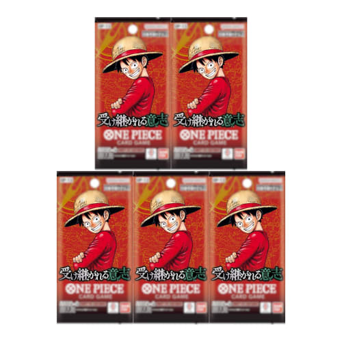 5-pakning Individuelt solgt Arvet Vilje Kortspill OP-13 Boks