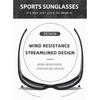 Unisex Eyewear Cycling Outdoor Sports Sun Glasses Shades Polarized Sunglasses Driver Glasses