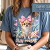 Comfort Colors® Beach Sunset Shirt, Coastal Summer Graphic Tee, Vacation Shirt Women, Ocean, Print Only, Cute Ocean Vacation T Shirt